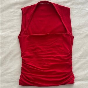 Abercrombie & Fitch Vibrant Red Tank Top